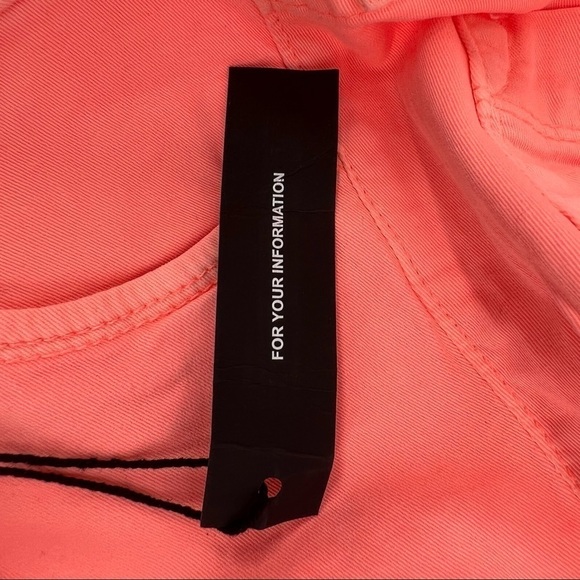NWT Express Stella Regular Fit Low Rise Salmon Jeggings Size 0 Women’s - Picture 10 of 10